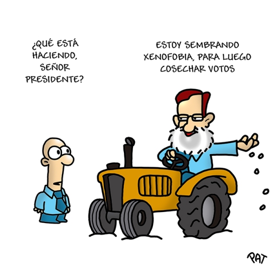 Rajoy xenofobia